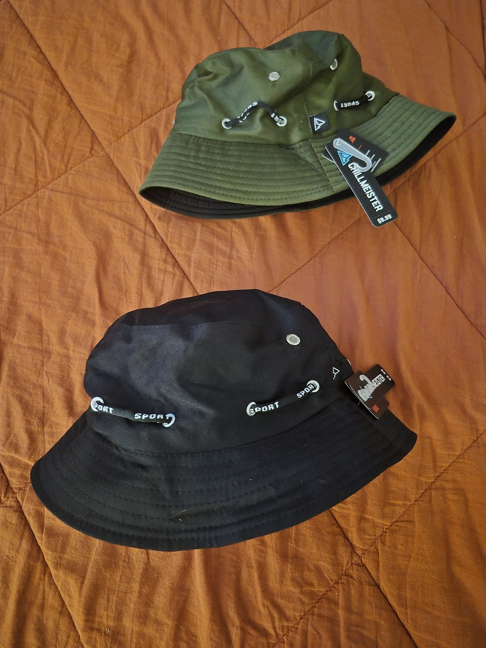 Set Of 2 Bucket Bucket Hats NWT